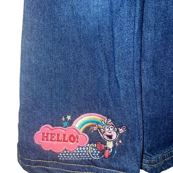 Vintage Y2K Dora The Explorer 3pc Outfit Jeans Top Hoodie 4T 2007 Nick Jr NWT - Picture 4 of 5
